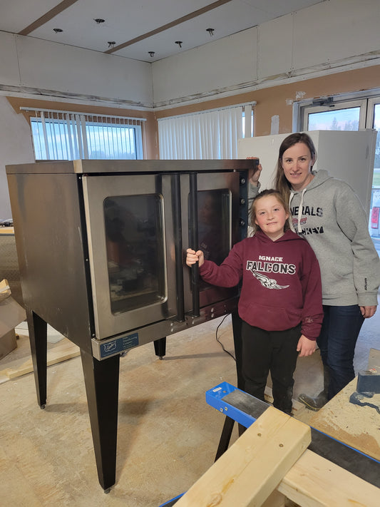 Bought an oven today.