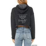 Load image into Gallery viewer, You Matter - Ladies Cropped Fleece Hoodie
