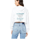 Load image into Gallery viewer, You Matter - Ladies Cropped Fleece Hoodie
