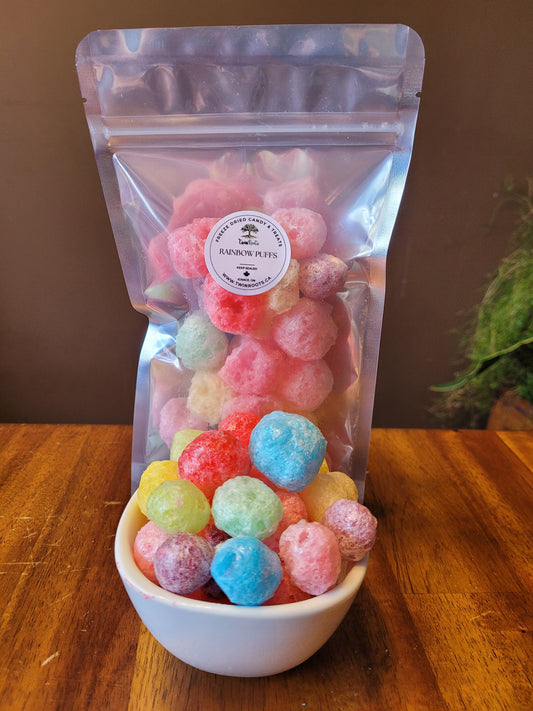 Rainbow Puffs