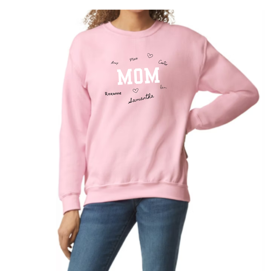 MOM with children's names