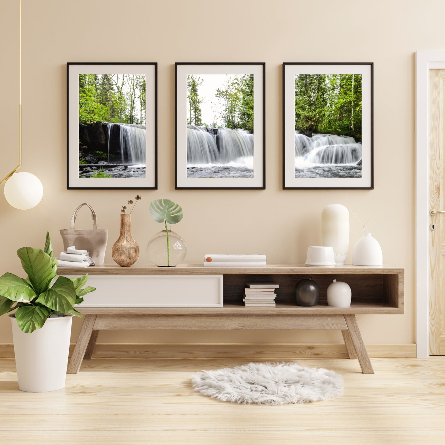 Raleigh Falls Multi-Framed Print